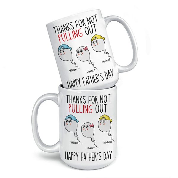 Here's Your Reward - Family Personalized Custom Mug - Mother's Day, Father's Day, Birthday Gift For Mom, Dad