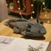 Hexagonal Dinosaur Fish Plush Toy Soft Stuffed Animal Doll