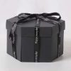Hexagonal Explosion Gift Box with Photo Album for Valentine