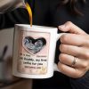 Hi Daddy My First Selfie For You, Ultrasound & Teddy Bear Design - Personalized Custom Coffee Mug - FAM567_MG