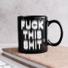 Hidden Swear Message Funny Mug - For Friends, Coworkers, Self Gift - Personalized Mug
