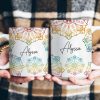 Hidden Swear Words Affirmations Mandala - Personalized Mug