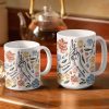 High Five Paw And Hand - Gift For Dog Mom, Dog Lover, Mother, Pet Lovers - 3D Inflated Effect Printed Mug, Personalized White Edge-to-Edge Mug