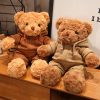High Quality American Bear Plush Doll - Soft Teddy with Clothes