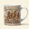 Highland Cow Grandma Mug - Personalized Gifts For Grandma 05tgti140625