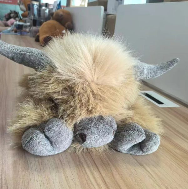 Highland Cow Plush Doll 45cm