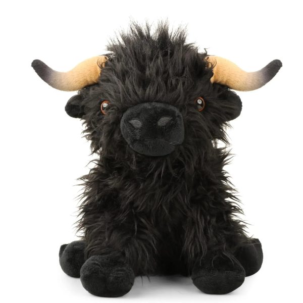 Highland Cow Plush Toy - Soft, Kawaii Stuffed Animal for Kids & Decor