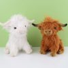 Highland Cow Plush Toy - Soft, Lifelike Stuffed Animal for Kids