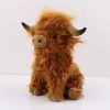 Highland Cow Plush Toy Soft Stuffed Farm Animal Doll