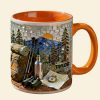 Hiking Lover Coffee Accent Mug - Personalized Gifts For Hiking Lover Coffee Mug 07KILU140126