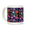 Hippie Pride Flower Pattern Coffee Mug
