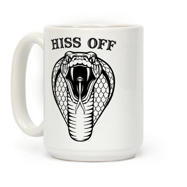 Hiss Off Snake Coffee Mug