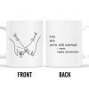 Holy Smokes Still Married Happy Anniversary Holding Hands Mug - Personalized Custom Coffee Mug - CPL135_MG