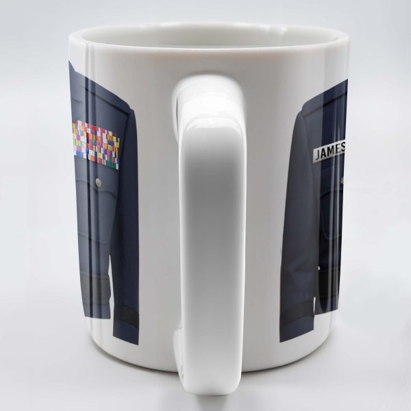 Honor Your Service With This Personalized Uniform Badge Mug - Personalized Custom Coffee Mug - OFC023_MG