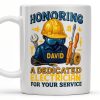 Honoring A Dedicated Electrician - Personalized Custom Coffee Mug - FAM374_MG