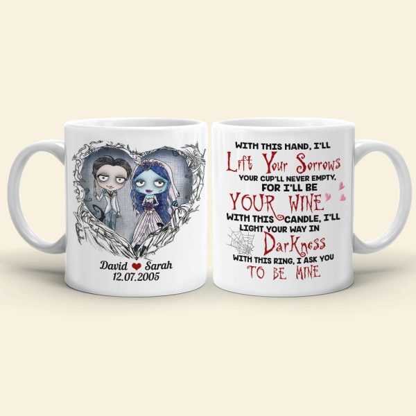 Horror Couple 05BHLH060123 White Mug