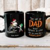 Horror Family Dad Mom And Children 02QHDT120423 Personalized Black Coffee Mug