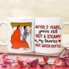 Hot and steamy, Custom Photo Coffee Mug, Valentine Gifts, Gifts For Couples
