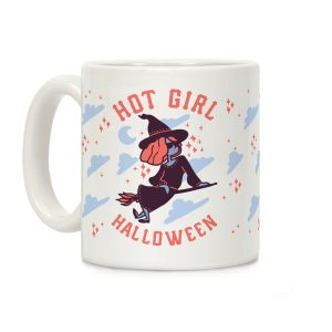 Hot Girl Halloween Coffee Mug
