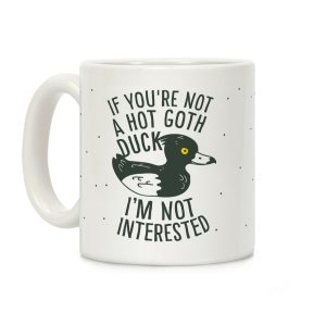 Hot Goth Duck Coffee Mug