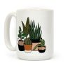 Houseplant Illustration Color Coffee Mug