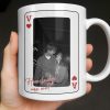 How Lucky Are We Playing Card Design And Heart - Personalized Custom Coffee Mug - CPL1351_MG