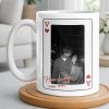 How Lucky Are We Playing Card Design And Heart - Personalized Custom Coffee Mug - CPL1351_MG