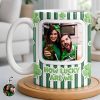 How Lucky Are We With Shamrocks And Stripes Design - Personalized Custom Coffee Mug - CPL1270_MG