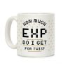 How Much EXP Do I Get For This Coffee Mug