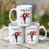 Hugging Doll Couple Anniversary Gift For Him Gift For Her Personalized Mug