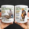 Hunter Of The Year Talk About Hunting - Personalized Custom Coffee Mug - HOB046_MG