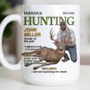 Hunter Of The Year Talk About Hunting - Personalized Custom Coffee Mug - HOB046_MG
