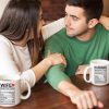Husband And Wife Nutrition Facts Coffee Mug Set Funny Couple Gift Anniversary Wedding Engagement Gift