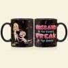 Husband In The Streets Freak In The Sheets - Personalized Funny Couple Coffee Mug - Gift For Couple