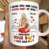I Adore And Love Every Part Of You - Personalized Mug