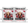 I Adore You And Love Every Par Of You I Love Your Butt - Personalized Ceramic Mug - Gift For Couple, Husband Wife - CL28 NH96