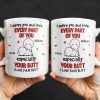 I Adore You And Love Every Part Of You Especially Your Butt - Personalized Custom Coffee Mug - CPL989_MG