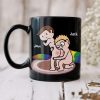 I Adore You And Love Every Part Of You, Personalized Mug, Gift For Couple, LGBT+ Couple