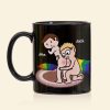 I Adore You And Love Every Part Of You, Personalized Mug, Gift For Couple, LGBT+ Couple