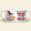I Adore You Tumbler Cup With Romantic Couple - Personalized Gifts For Wife, Girlfriend