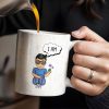 I AM - Personalized Custom Coffee Mug - KID032_MG