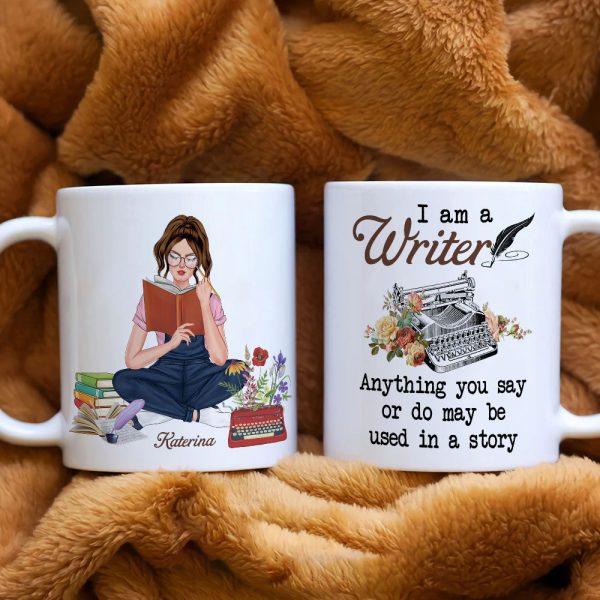 I Am A Writer - Personalized White Mug