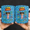 I Am Enough, I Am Kind, Embrace Your Uniqueness - Personalized Custom Coffee Mug - KID327_MG