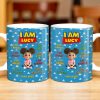 I Am Enough, I Am Kind, Embrace Your Uniqueness - Personalized Custom Coffee Mug - KID327_MG