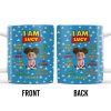 I Am Enough, I Am Kind, Embrace Your Uniqueness - Personalized Custom Coffee Mug - KID327_MG