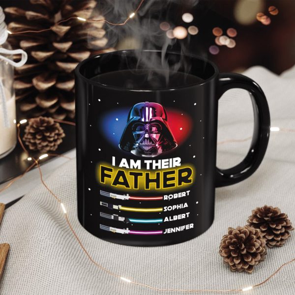 I Am Father 01NAQN170423 Personalized Black Mug