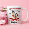 I Am No Weatherman Customizable Couple Love Cup for Anniversary, Wedding, or Valentine's Gift