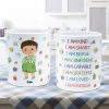 I Am Smart, Brave - Personalized Mug
