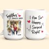 I Am So Happy I Swiped Right Couples - Personalized Mug