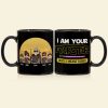 I Am Your Farter Oops I Meant Father Personalized S.W. Black Mug Gift For Dad